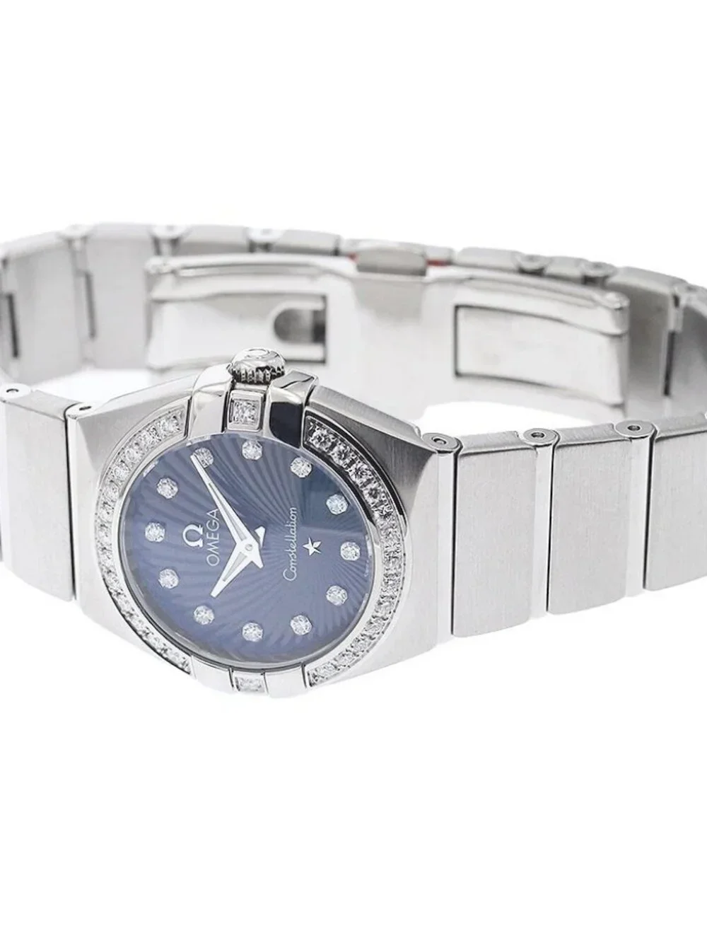 OMEGA Constellation 123.15.24.60.51.002 Diamond bezel Quartz Ladies Watch_966514